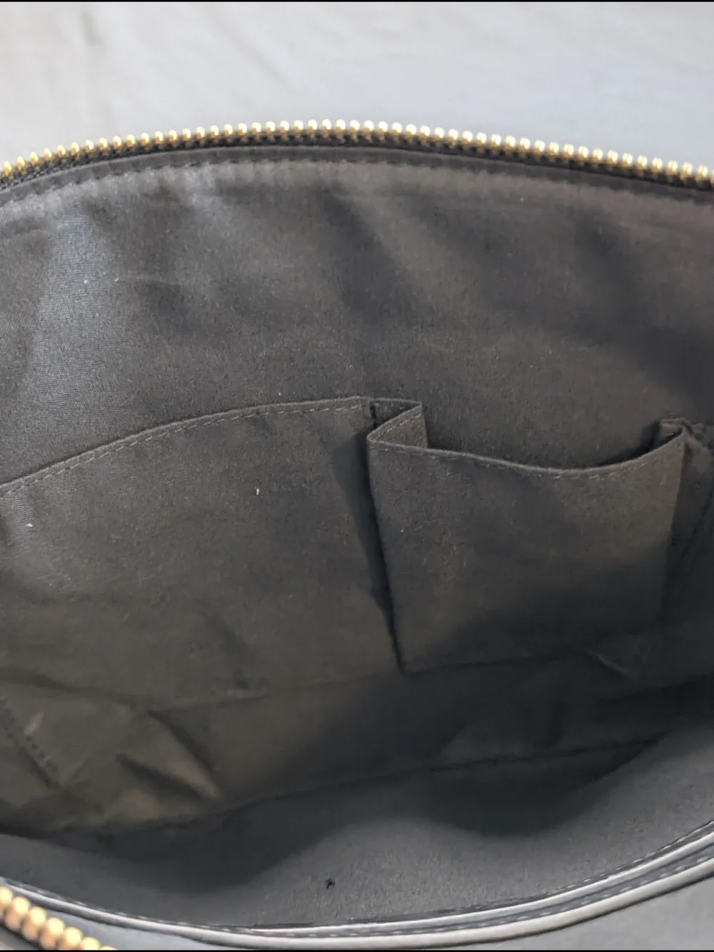 Brentano Black Tablet Sleeve Pouch Textured 9x13 NWT - Picture 5 of 6